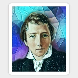 Heinrich Heine Portrait | Heinrich Heine Artwork 6 Magnet